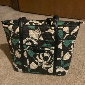 Vera Bradley Green & White Purse